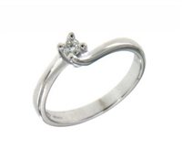 Anillo Mirco Visconti Mujer Solitario in Oro Diamante 0.1 Ct AL555/20 - AL555/20